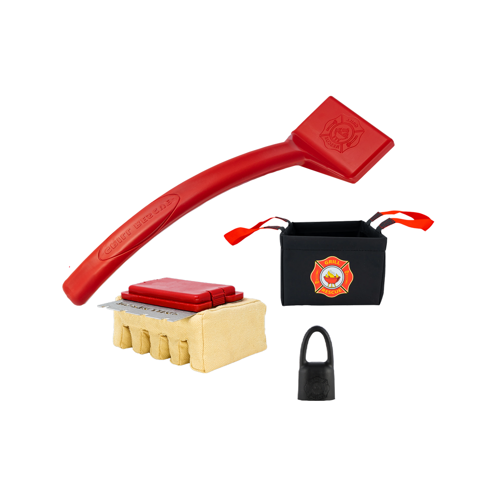 For Me: Grill Grate Brush with Dunk Tank